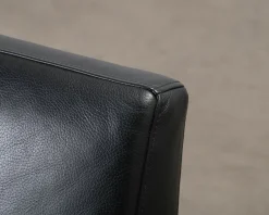 Interface Zip fåtölj svart läder