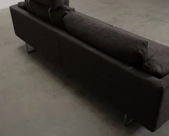 Ire Möbel Altero A 3-sits soffa brungrå