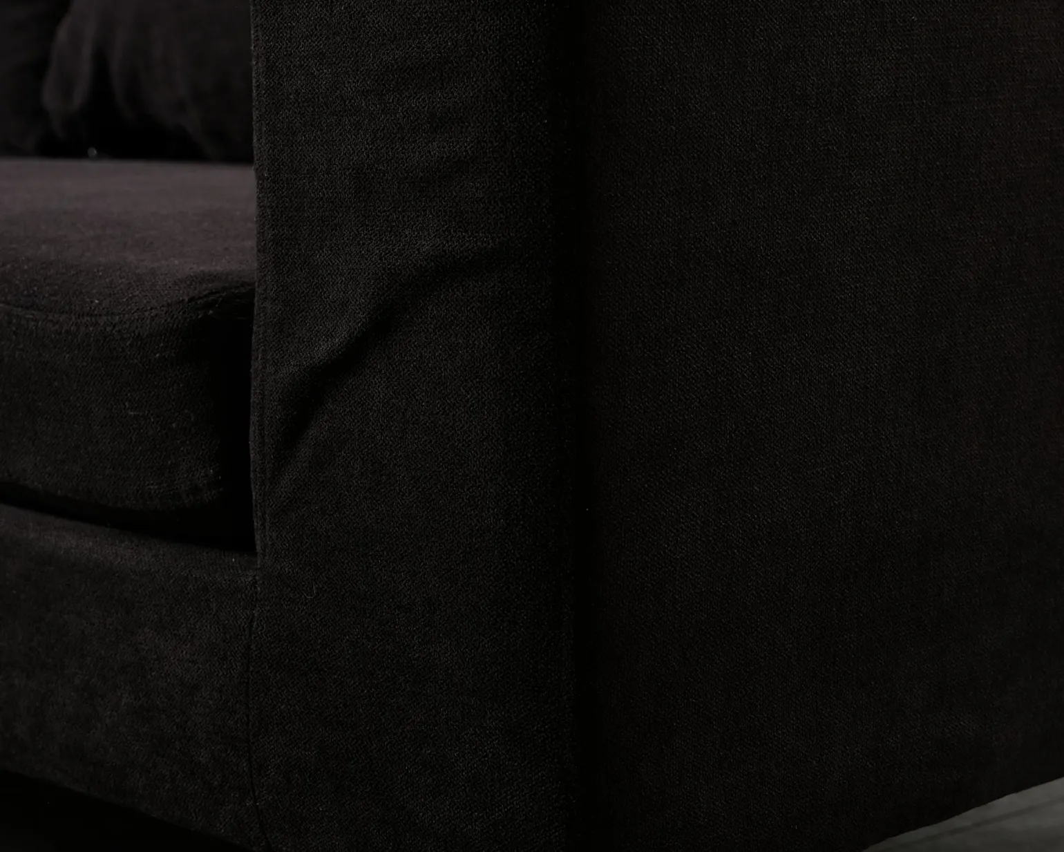 Johana 3-sits soffa svart