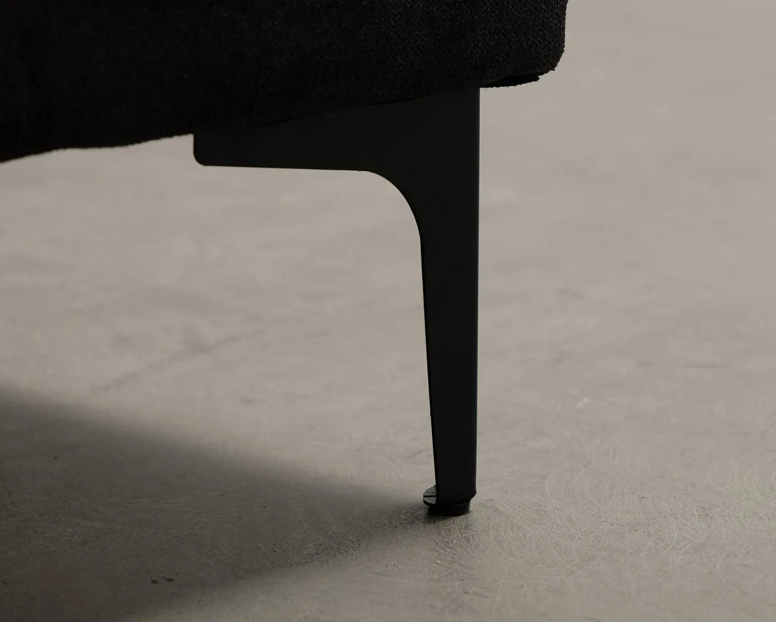 Johana 3-sits soffa svart