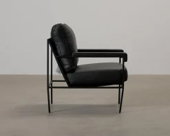 Jonas Ihreborn Seventy Five fåtölj svart