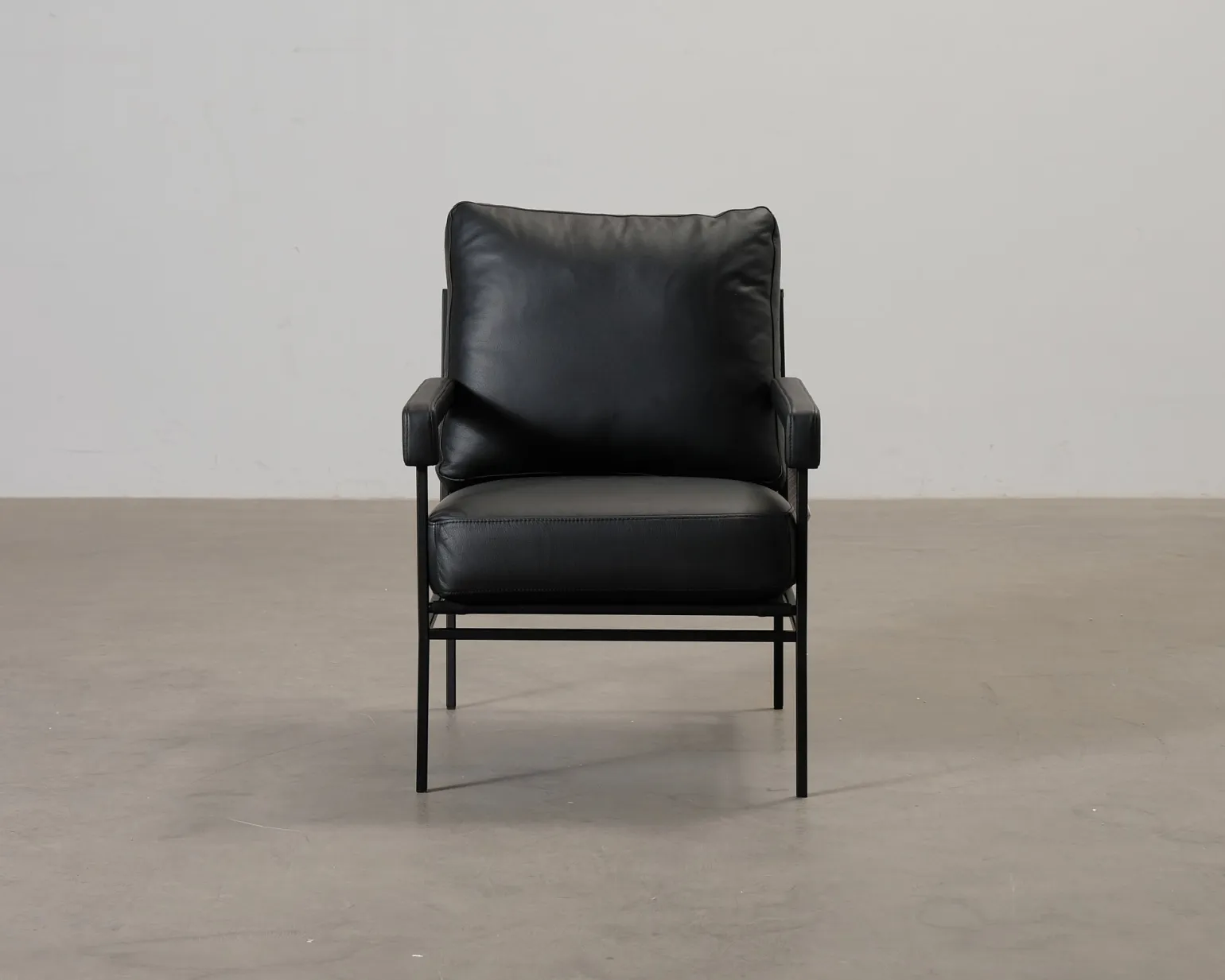 Jonas Ihreborn Seventy Five fåtölj svart