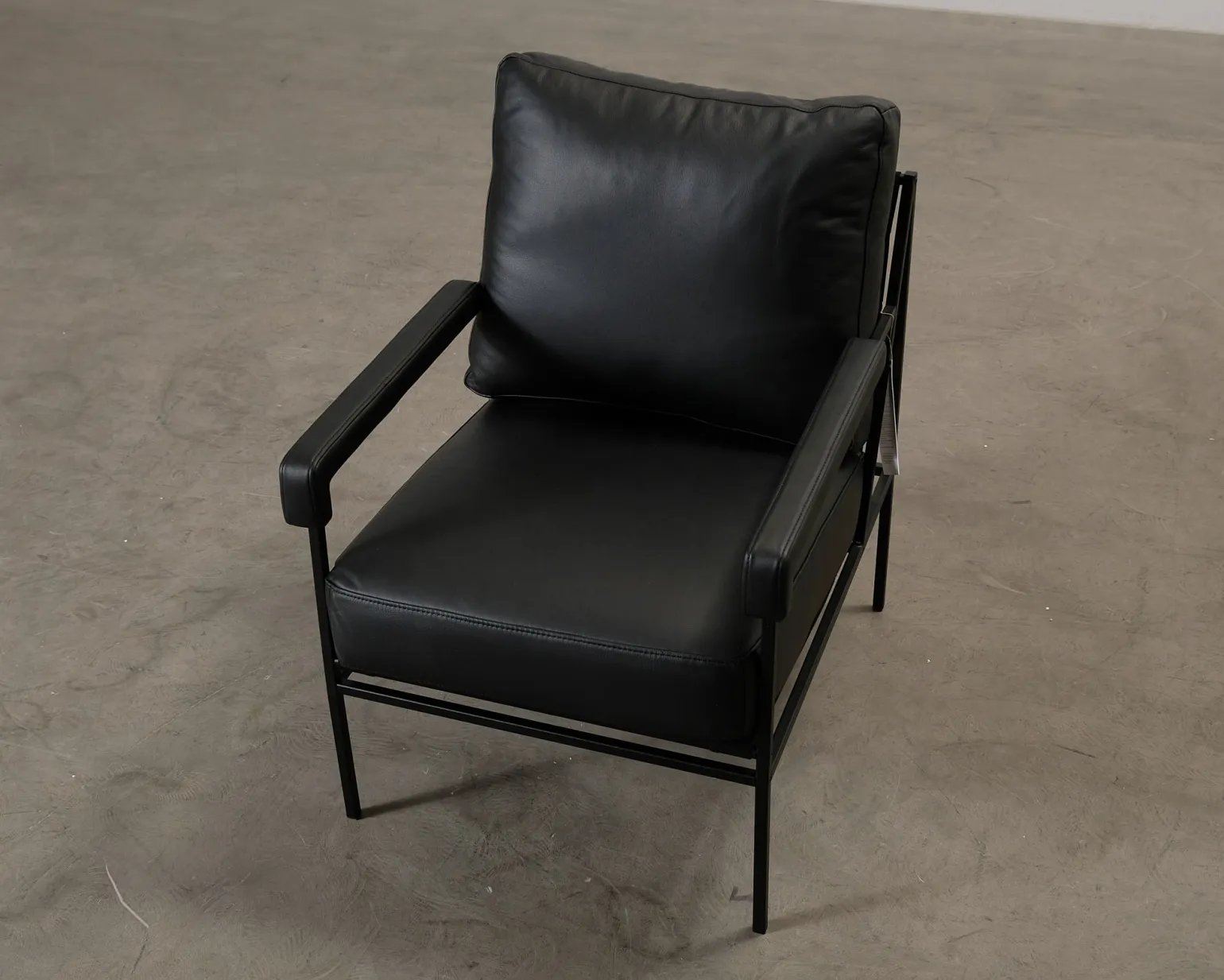 Jonas Ihreborn Seventy Five fåtölj svart