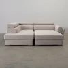 Josette 2-sits soffa beige
