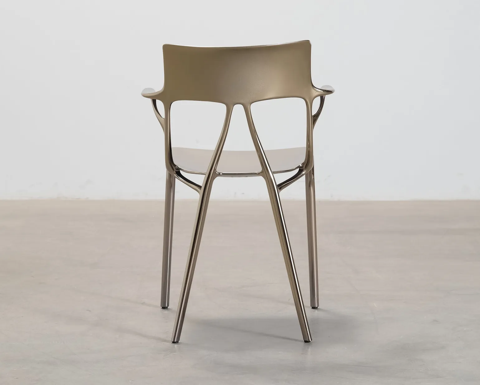 Kartell A.I. Metal stol brons