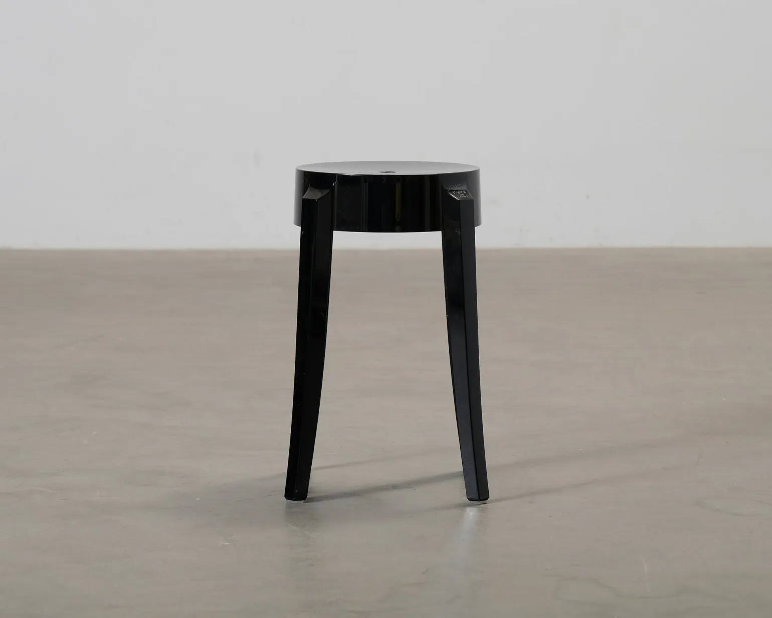 Kartell Charles Ghost stol svart