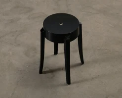 Kartell Charles Ghost stol svart