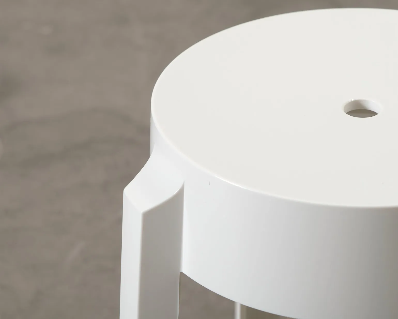 Kartell Charles Ghost stol vit