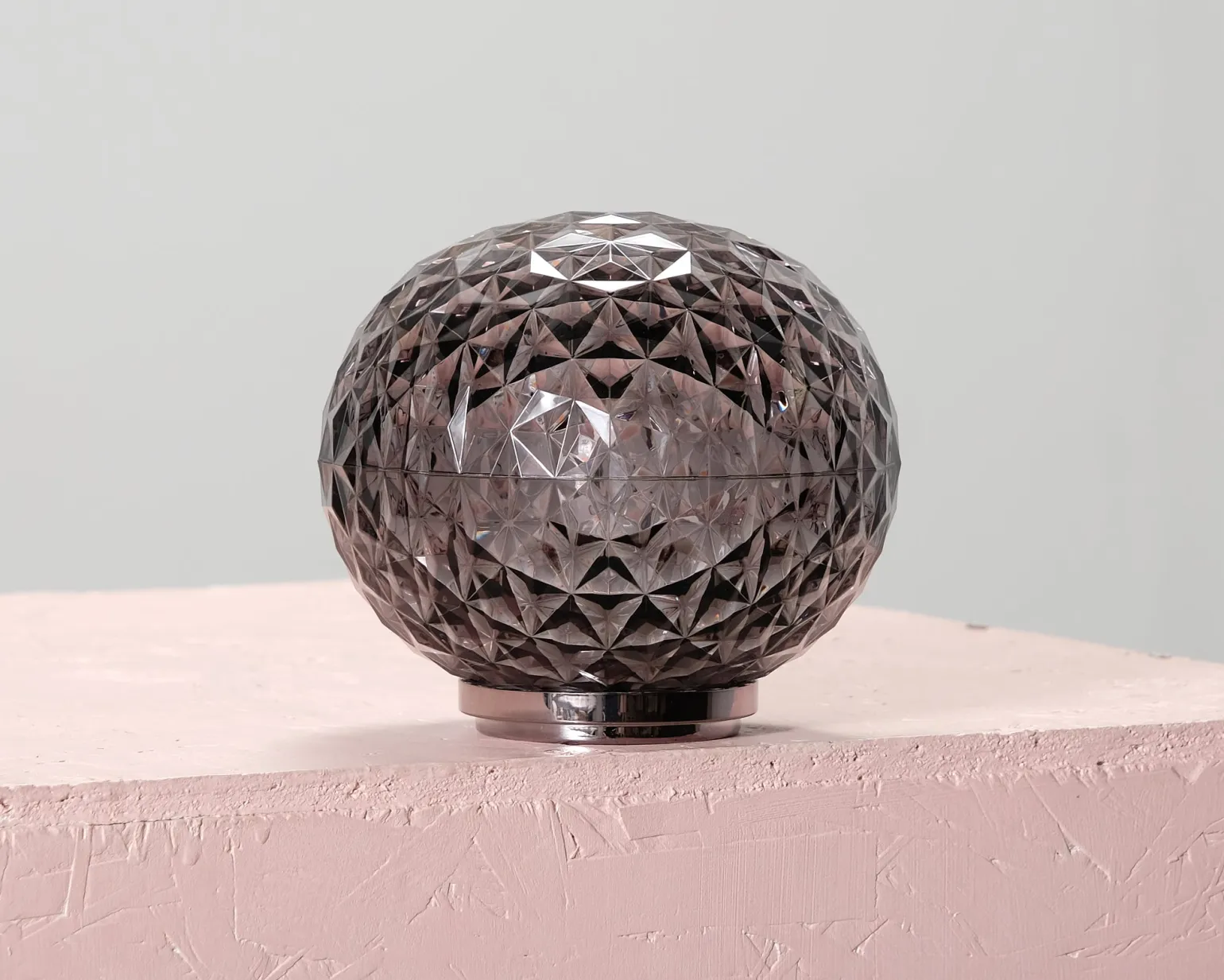 Kartell Mini Planet bordslampa Smoke