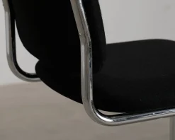 Knoll Cesca barstol svart