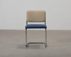 Knoll Cesca stol blå / beige