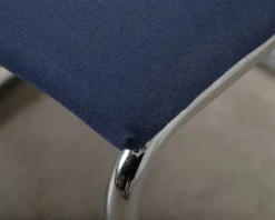 Knoll Cesca stol blå / beige