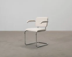 Knoll Cesca stol med armstöd beige