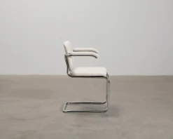 Knoll Cesca stol med armstöd beige
