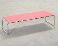 Knoll Laccio soffbord röd