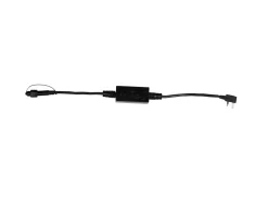 Konstgjord tallris girlang med LED-lampor