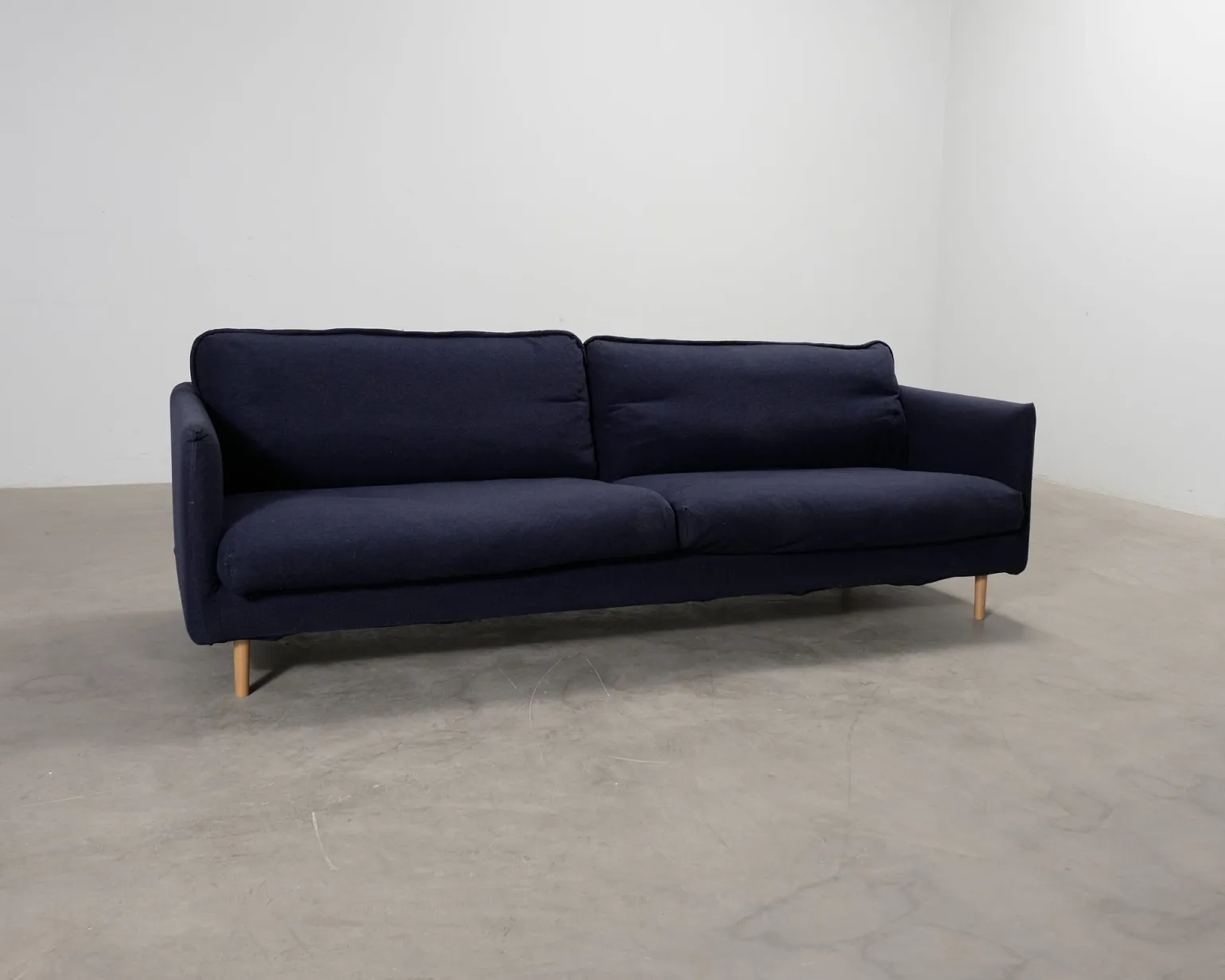 Kuusilinna Ilma 3-sits soffa blå