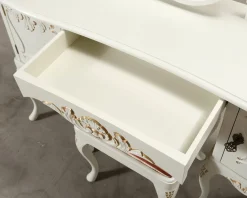 Laitala rokoko sminkbord med pall