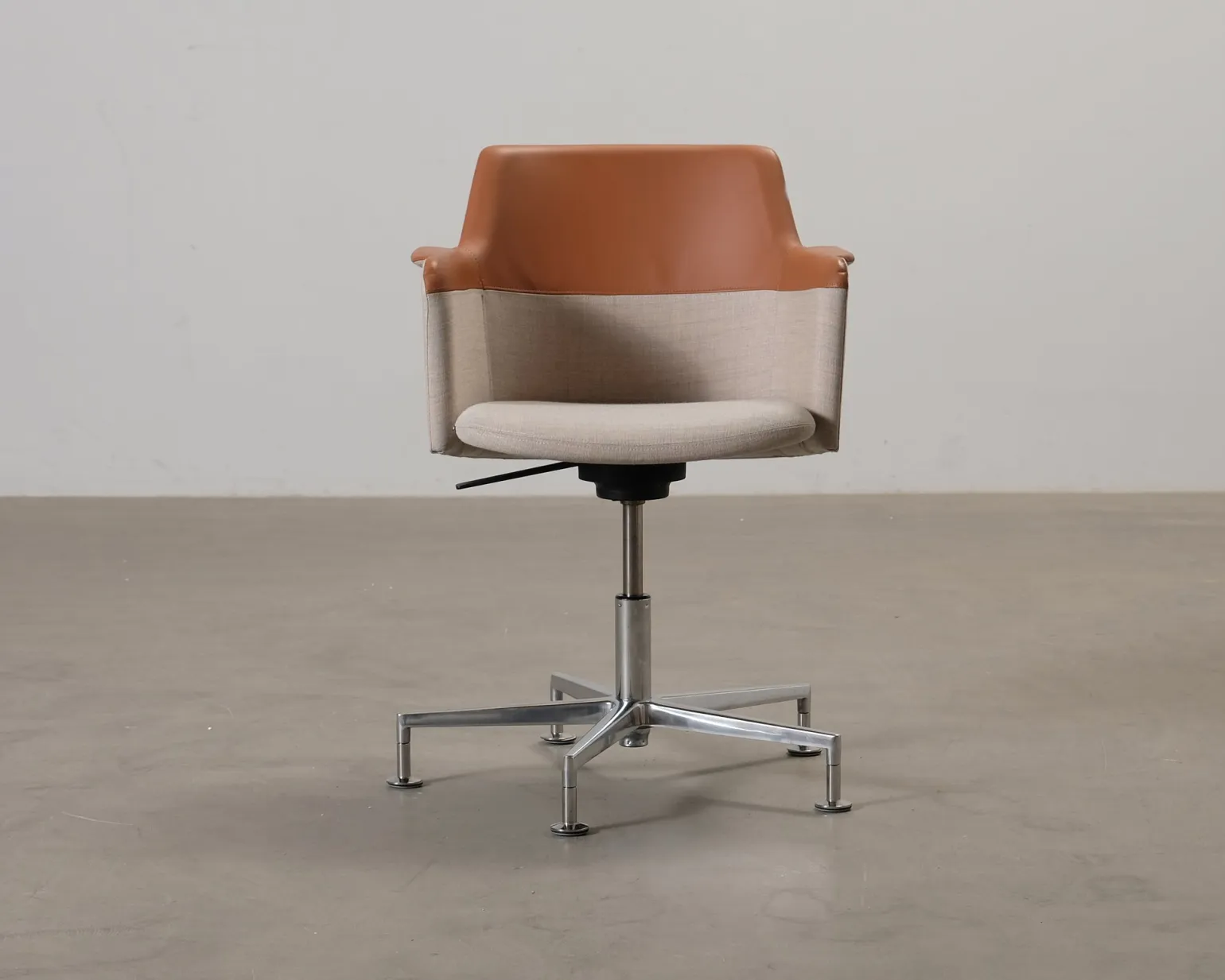 Lammhults Carousel kontorsstol brun / beige