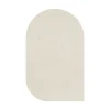 Layered Circular ullmatta 180 x 270 cm Bone White