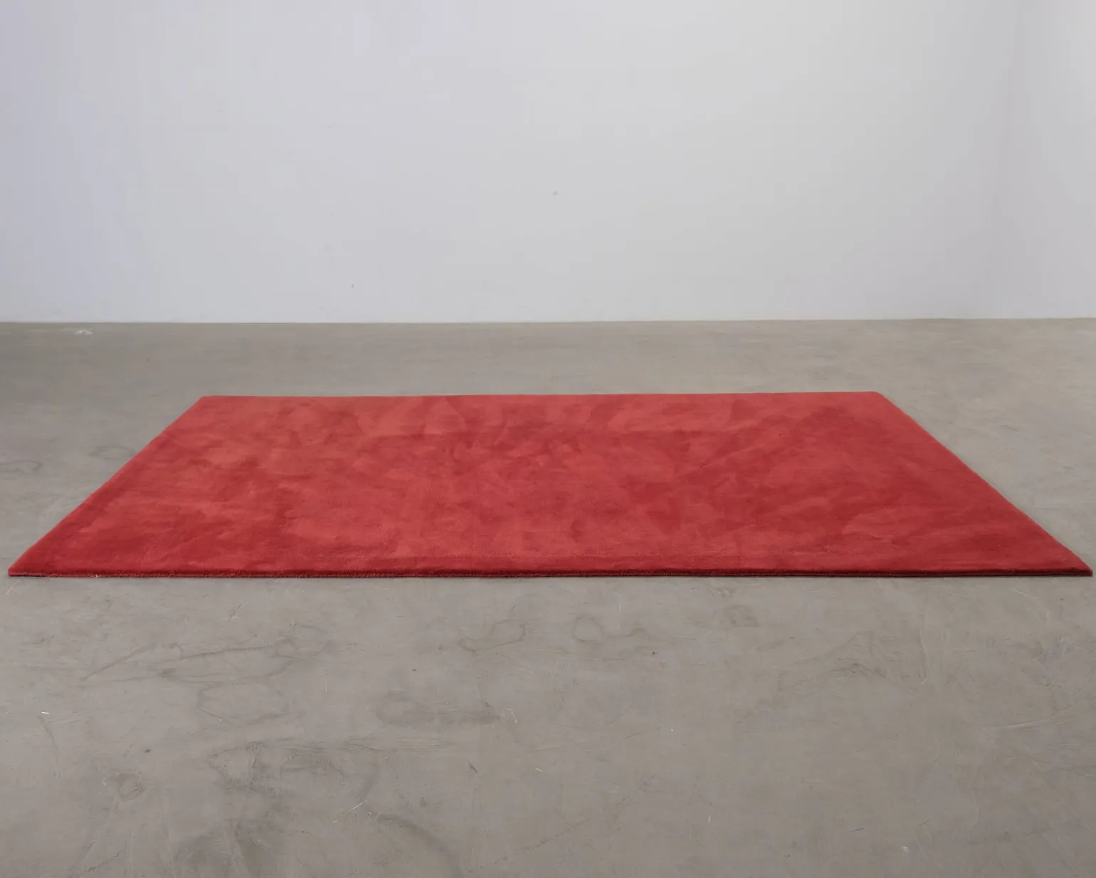 Layered Classic Solid ullmatta 200 x 300 cm röd
