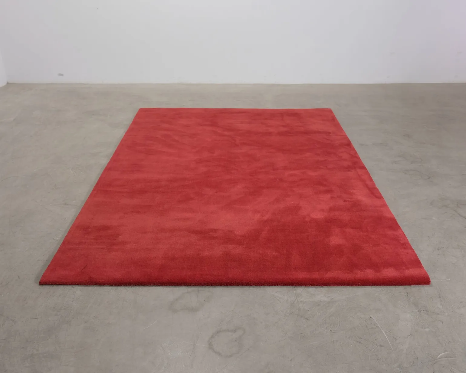 Layered Classic Solid ullmatta 200 x 300 cm röd