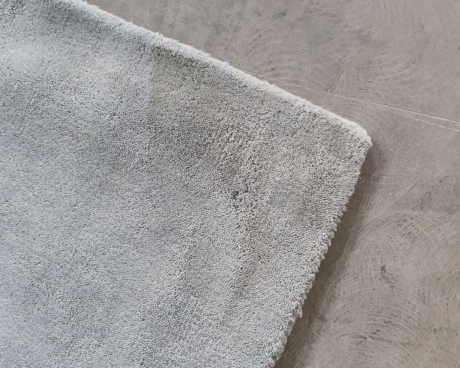 Layered Classic Solid Wool ullmatta 200 x 300 cm Blue Clair