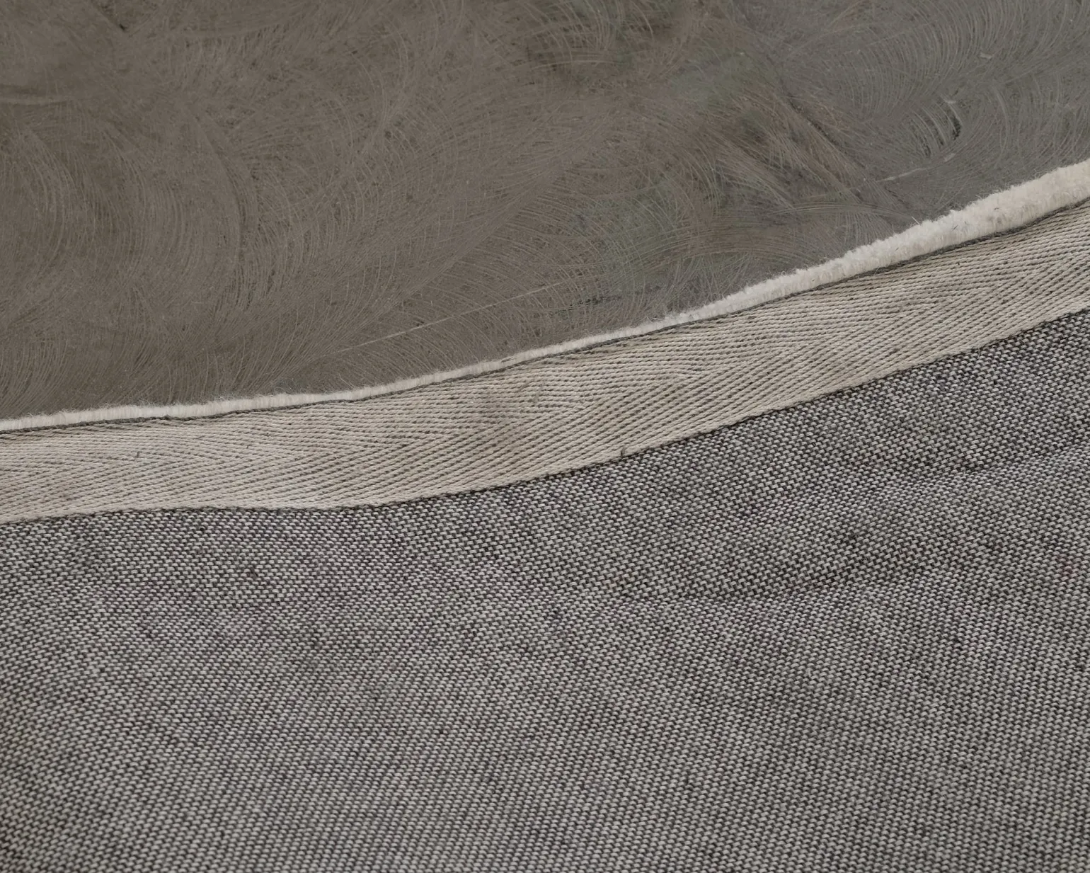 Layered Classic Solid Wool ullmatta 300 x 400 cm Bone White