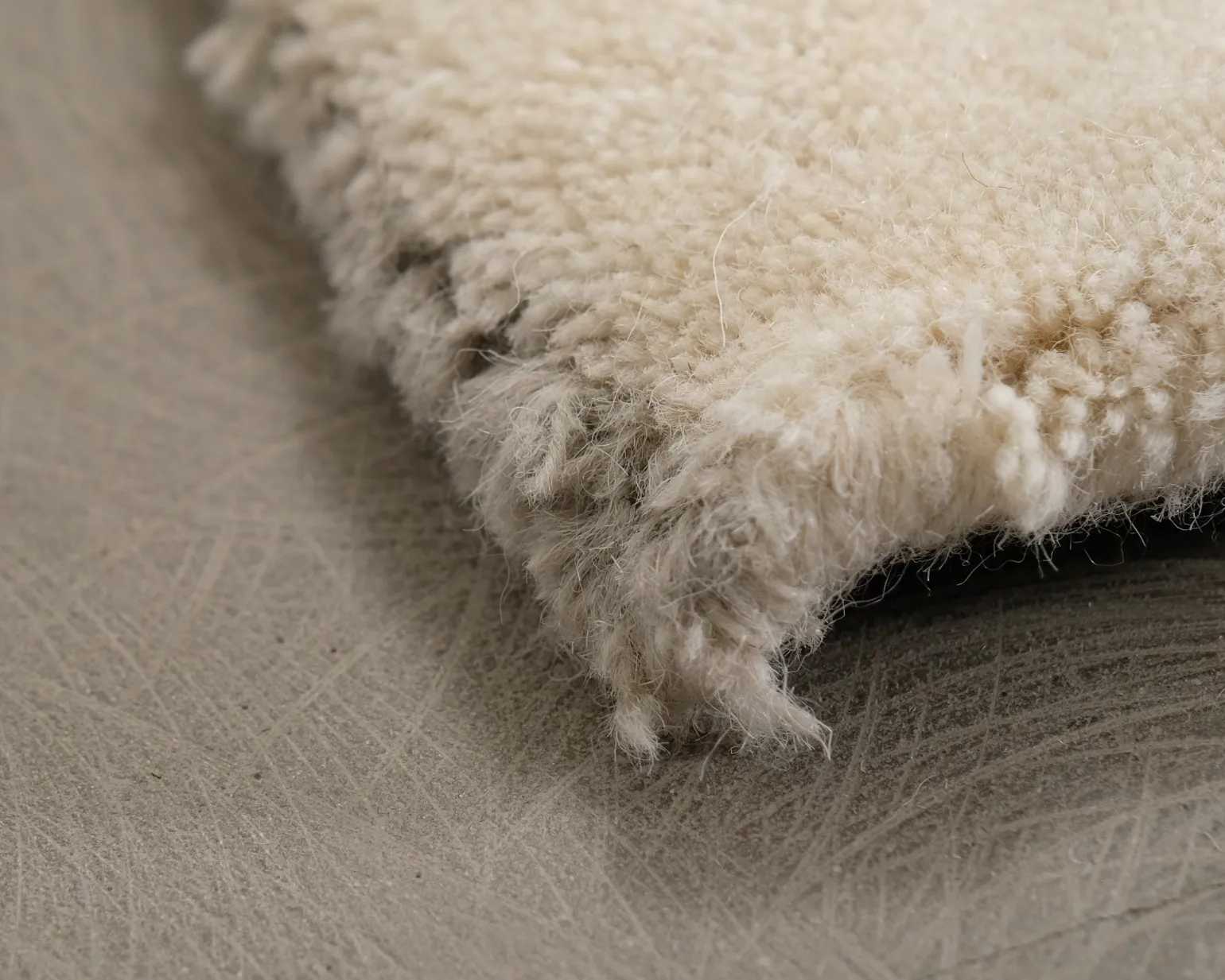 Layered Classic Solid Wool ullmatta 300 x 400 cm Bone White