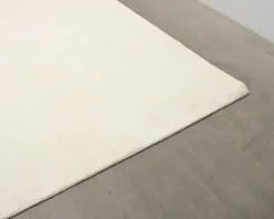 Layered Classic Solid Wool ullmatta 300 x 400 cm Bone White