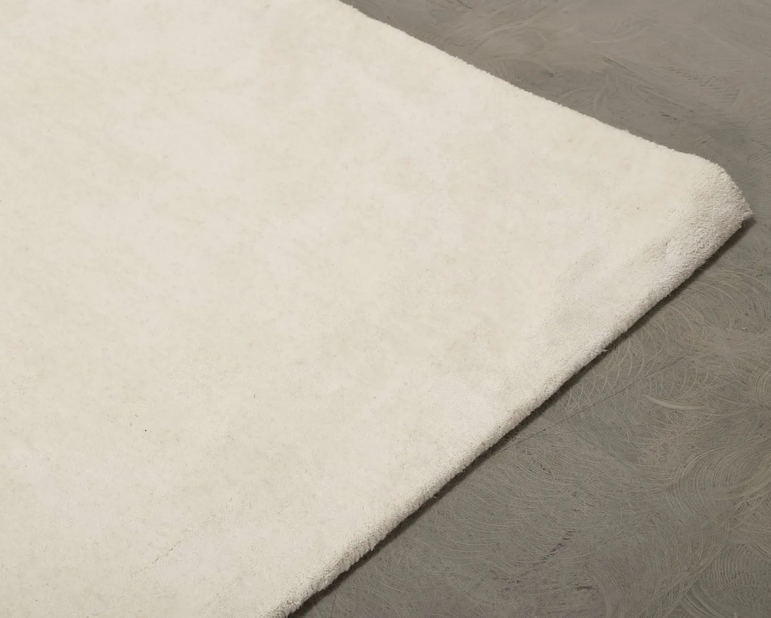 Layered Classic Solid Wool ullmatta 300 x 400 cm Bone White