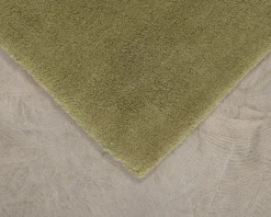 Layered Classic Solid Wool ullmatta 253 x 310 cm Capulet Olive