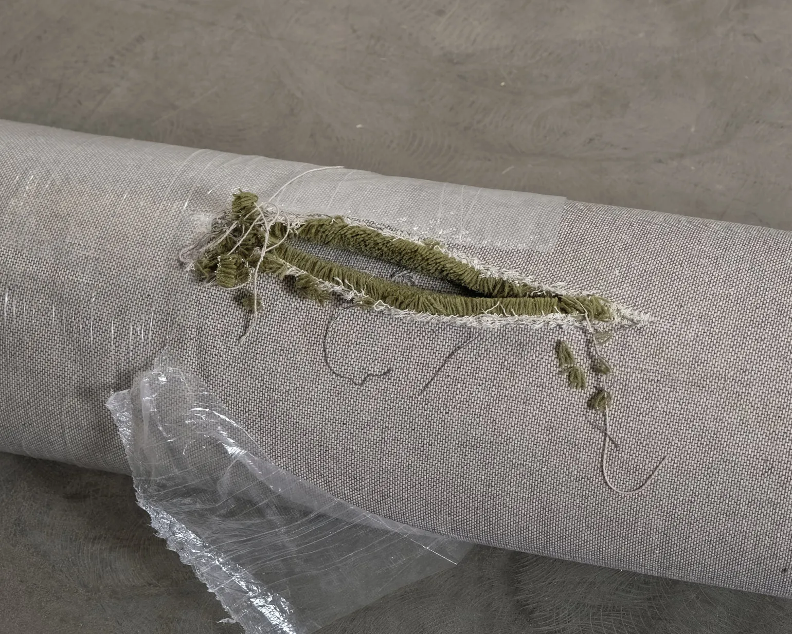 Layered Classic Solid Wool ullmatta 300 x 400 cm Capulet Olive