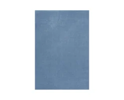 Layered Classic Solid Wool ullmatta 180 x 270 cm cm Cornflower Blue