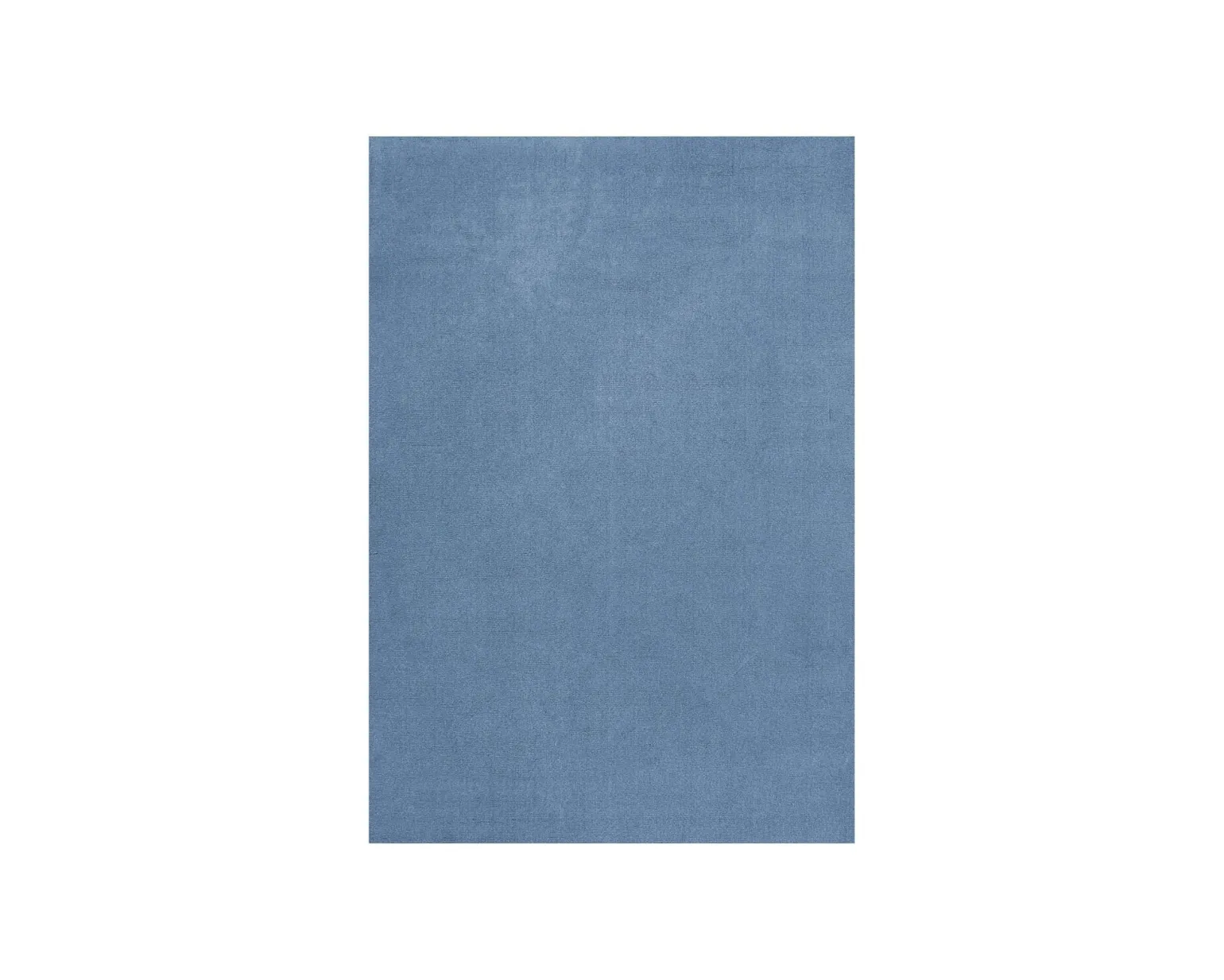 Layered Classic Solid Wool ullmatta 180 x 270 cm cm Cornflower Blue