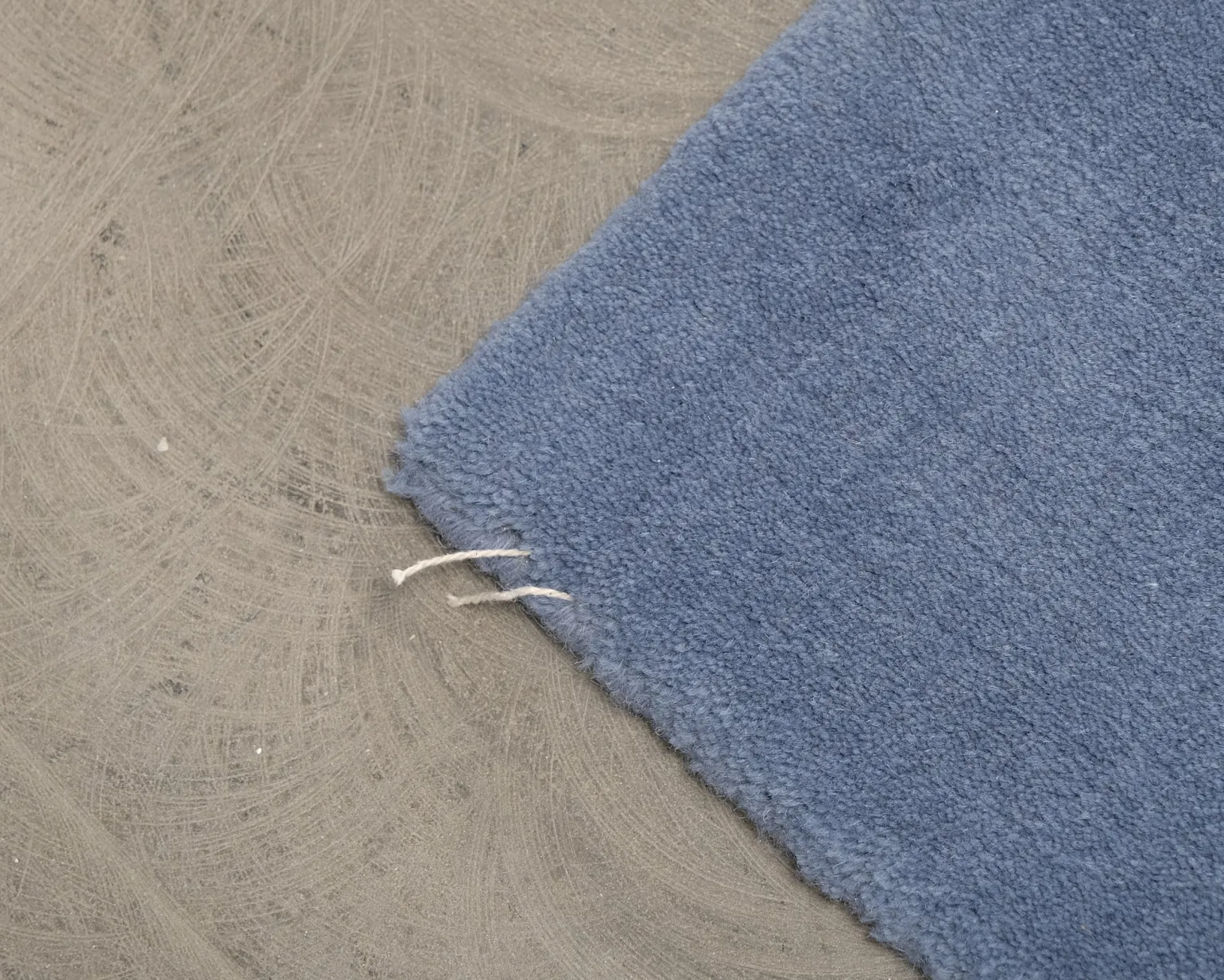 Layered Classic Solid Wool ullmatta 200 x 300 cm Cornflower Blue
