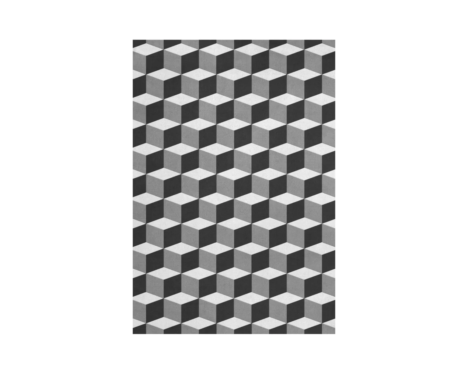 Layered Illusion ullmatta 200 x 300 cm Monochrome