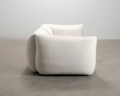 Layered Lotta Agaton 2-sits soffa naturvit