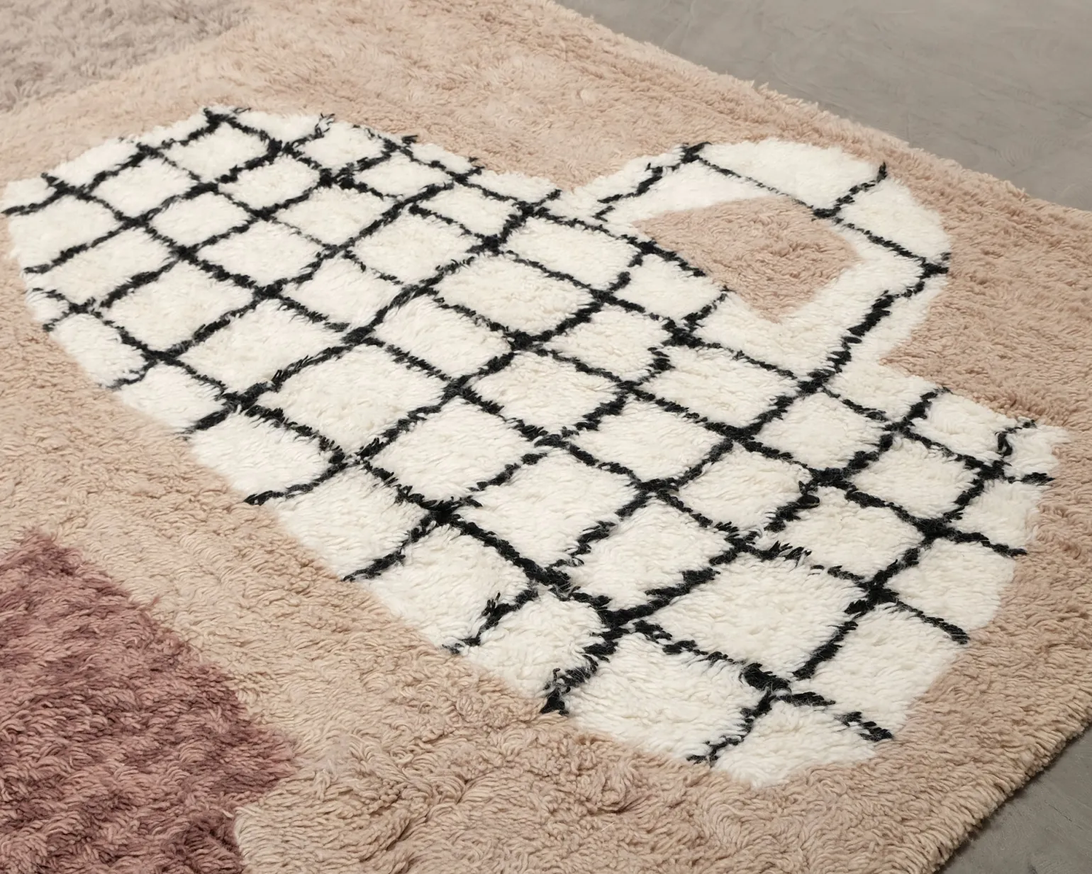 Layered Picnic ullmatta 300 x 400 cm beige