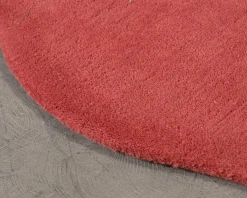 Layered Scallop 250 x 350 matta Rosewood Red