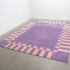 Layered Teklan Frame ullmatta 300 x 400 cm Cobalt Salmon