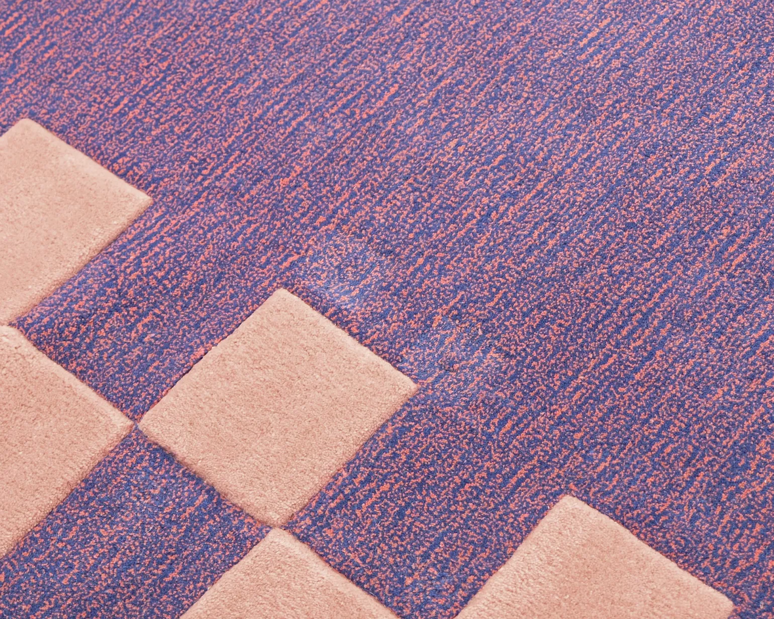 Layered Teklan Frame ullmatta 300 x 400 cm Cobalt Salmon