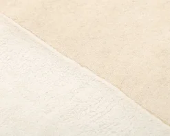 Layered Wool Border ullmatta 295 x 400 cm Bone White