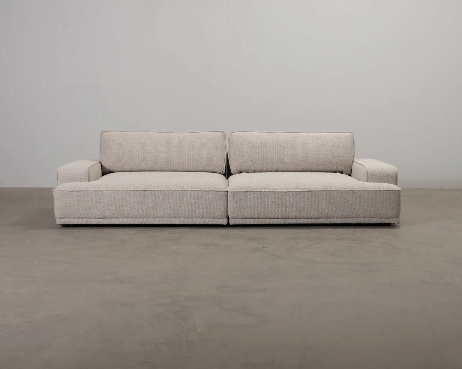 Leonora 3,5-sits soffa gråbeige