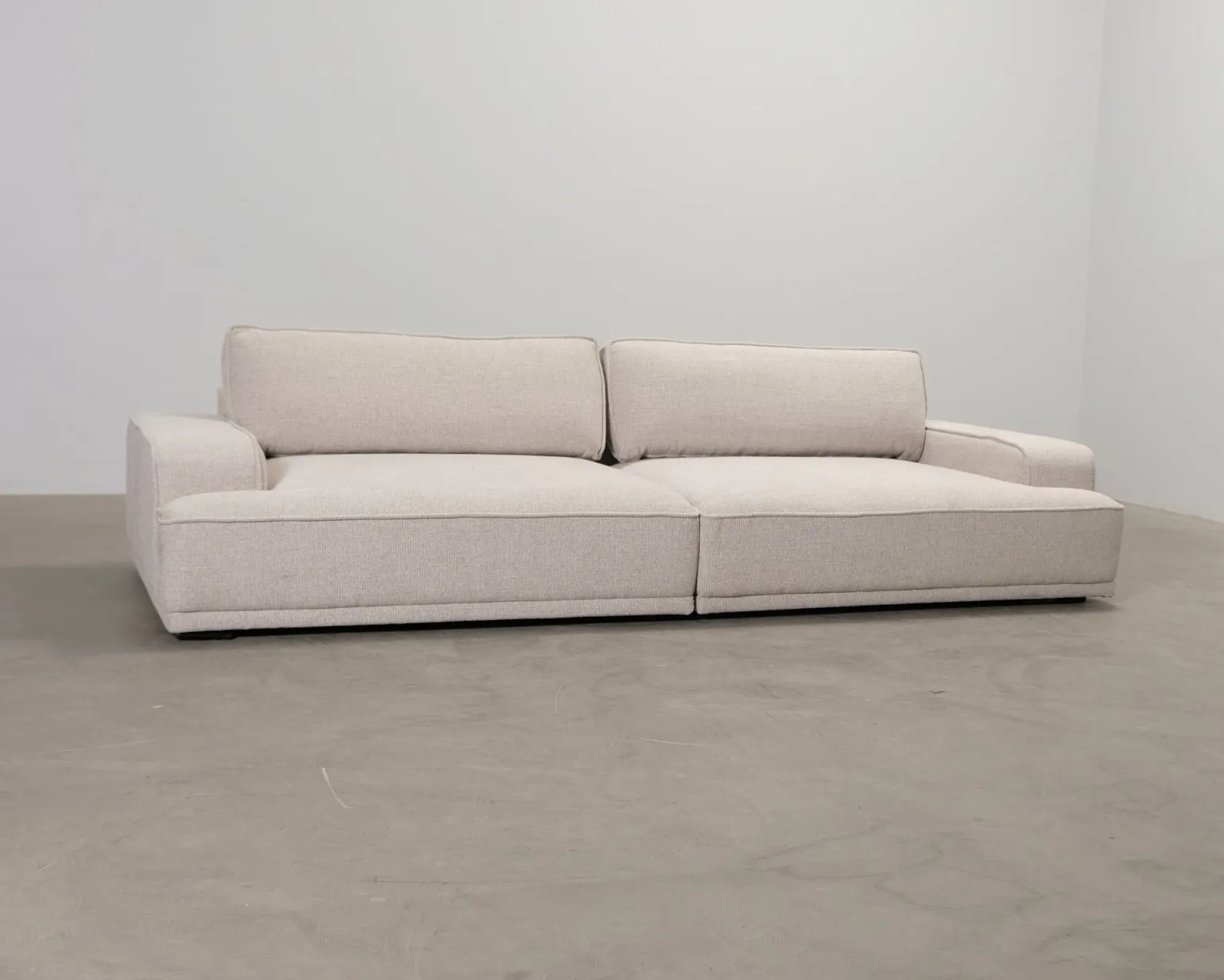Leonora 3,5-sits soffa gråbeige