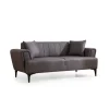 Lilesville 2-sits soffa grå