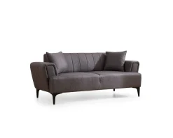 Lilesville 2-sits soffa grå