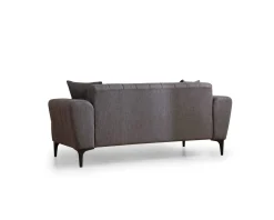 Lilesville 2-sits soffa grå