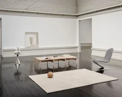 Linie Design Orb Alliance wool rug 140 x 200 cm naturvit