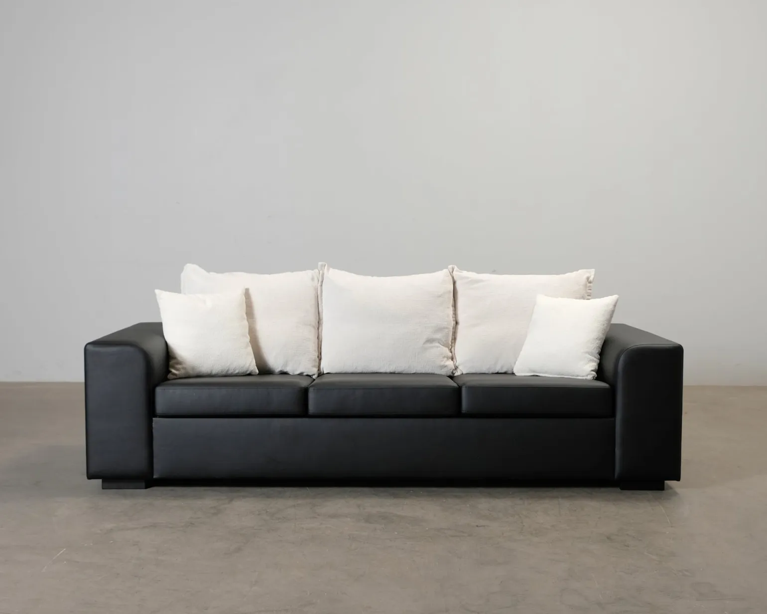 Link 3-sits soffa svart